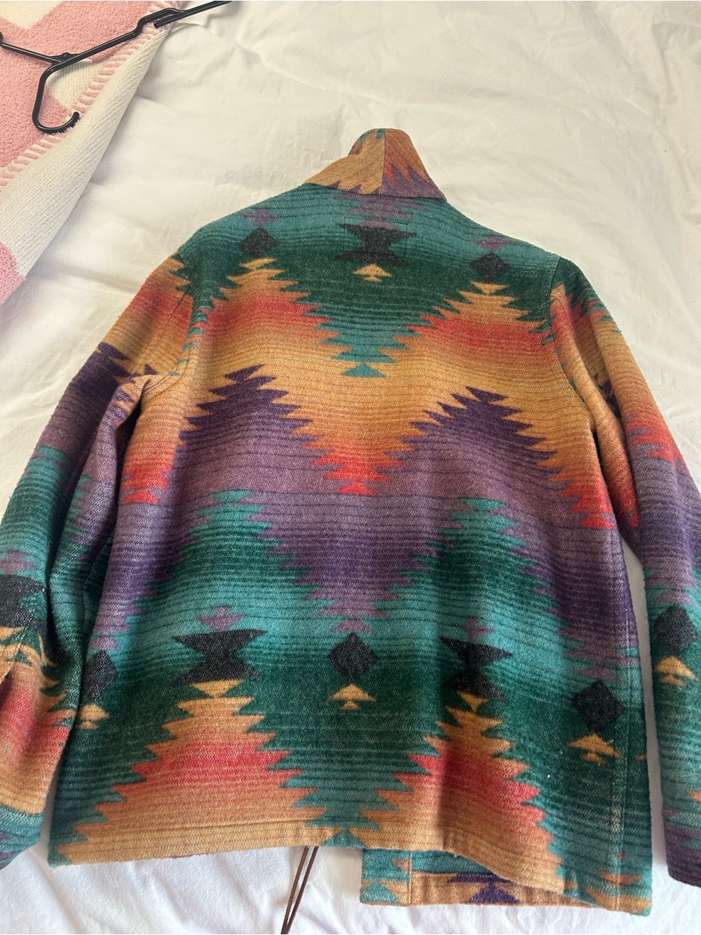 RL Polo vintage Multicolor Aztec Wool Jacket - Picture 9 of 9